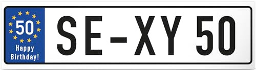 DankeDir! Sexy 50 Jahre Schild Jahre - Geschenk 50. Geburtstag Geschenkidee Geburtstagsgeschenk Fünzigsten Geburtstagsdeko Partydeko Party Zubehör Geburtstagskarte