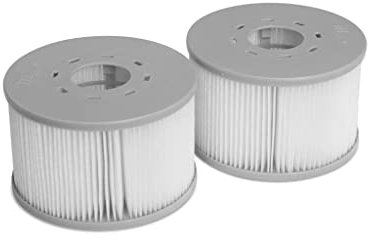 Alice's Garden - Lot de 2 Cartouches filtrantes pour spas MSPA 10.6 cm - Compatible avec Spa 2020-2 Cartouches filtrantes de Remplacement pour Spa Gonflable mspa
