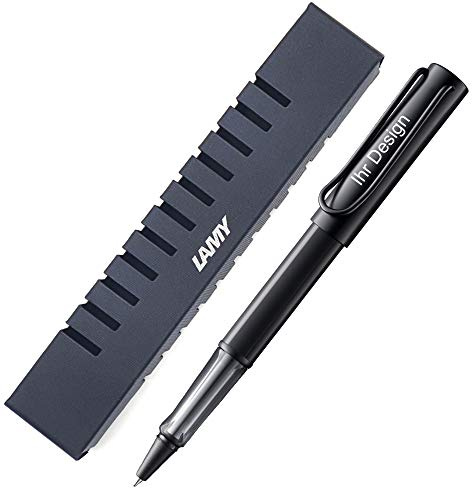 Lamy AL-star black Tintenroller 371, mit Gravur (Lasergravur), V60