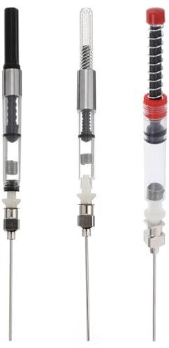 TOYANDONA 3pcs Füllfederhalter Konverter 3. 4 und 2. 6Converter für Standard Füllhalter zum Nachfüllen aus dem Tintenglas Steckkonverter für Füller diverser Hersteller