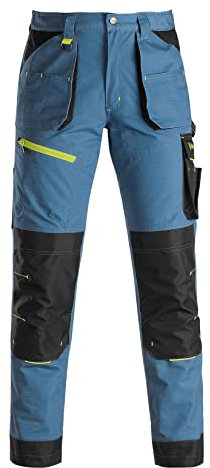 KAPRIOL Dynamic Trousers Craftsman Avio/Black XXXL, Avio/Nero, L