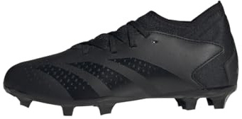 adidas Unisex niños Predator Accuracy.3 Firm Ground Boots, Core Black / Core Black / Cloud White, 28 EU