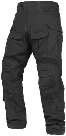 KRYDEX Gear Pantalon de Tactique G3 avec Genouillères Pantalon de Combat pour Homme