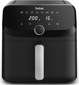 Tefal - Freidora Air Fryer (7,5 L, 8 Prog, 2020 W, 200 cm), color negro