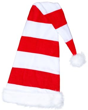 Santa Magix Weihnachtsmützen verschiedene Modelle Rot Weiß Unisex Nikolausmütze XMAS Mütze für Damen Herren Kinder Party Kostüm Accessoire Weihnachtsfeier Karneval Fasching