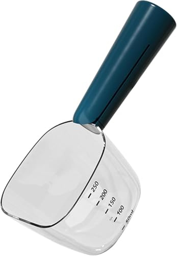 Mayhug Cuchara medidora de comida para perros, cuchara de comida para mascotas precisa para perros y gatos, cuchara multifuncional para alimentos secos, arroz, harina, granos, herramienta de