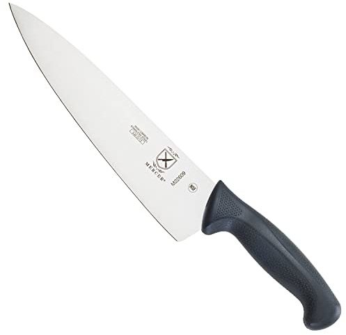 Mercer Culinary M22609 Millennia Black Handle, 9-Inch, Chef's Knife