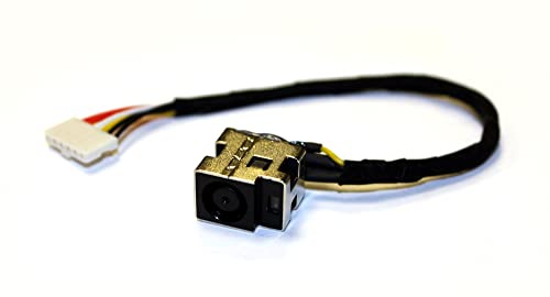 Power4Laptops connecteur Alimentation pc Portable avec câble Compatible avec HP Pavilion DV5-1002