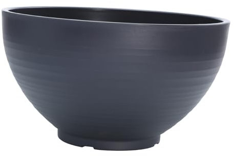 PRETYZOOM 1stück Simulation Stone Hydroponic Pflanzgefäß Deko Blumentopf Für Wasserpflanzen Für Balkon Und Garten Hydroponisches Pflanzgefäß Harz Lotus Schüssel Für Deko Garten