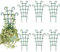 UEAVOID 6 Pezzi Tralicci Rampicanti,Supporto per Piante Rampicanti,Supporto per Piante da Giardino,Traliccio per Piante Rampicanti,Supporto per Piante in Vaso,per Fiori,Pomodoro,Gabbie