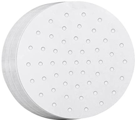 HOLIDYOYO 200stücke Perforierte Backpapiermatte Für Lebensmittel Antihaft-backmatte Geeignet Für Heißluftfritteuse Backofen Grill Und Mikrowelle Pro Packung