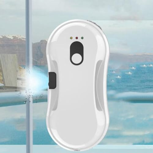 LVSEWOA Robot limpiacristales, Aspirador Inteligente con pulverizador de Agua automático, Robot Limpiador de Cristales con Control Remoto