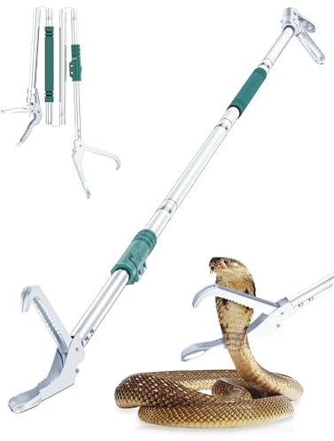 FixHaven 175,3 cm langer Schlangengreifer, robuste professionelle Schlangenzange
