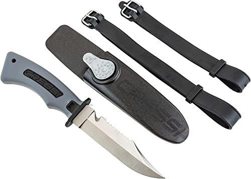 Cressi Tauchermesser Norge, Schwarz, 228