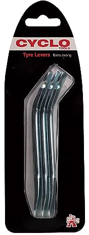 WELDTITE Metal Tyre Levers for Bikes, Strong & Durable (3-Pack) | High-Quality Metal, Smooth Edges, Compact Design, Essential for Cyclists