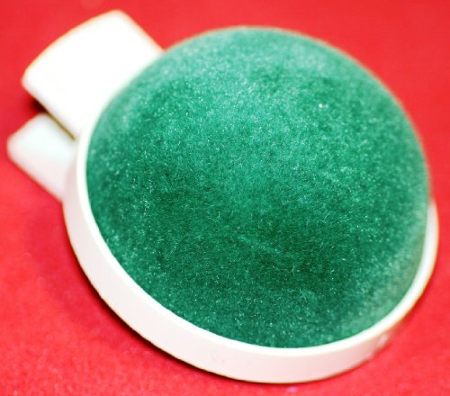 Staufen Nadelkissen mit Clip, grün, rund, Ø 6cm, Made in Germany