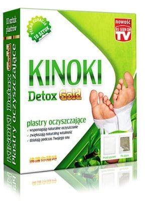 Cerotti detergenti KINOKI Detox Gold 10szt/opak