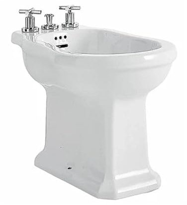 Bidet sur pied 37,5cm x59,5cm Pozzi Montebianco art.07251
