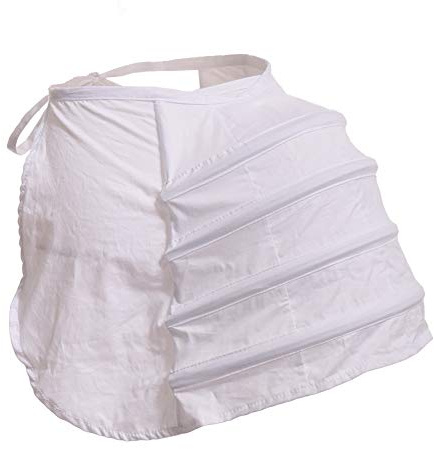 GRACEART Women's Victorian Crinoline Hoop Bustle Cage Pannier