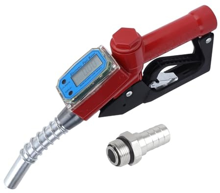 Ugello pistola Fueling olio trasferimento pompa a benzina olio combustibile digitale con misuratore di portata