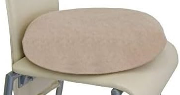 Sani-Alt Latex Kissen Sitzkissen Sit Ring Anti-Dekubitus-Sitzkissen rund, inkl. Bezug, (beige)