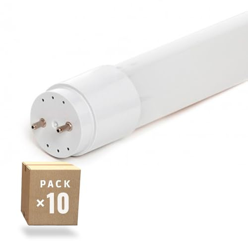 Pack 10 Tubos LED T8 18W 2520Lm 6000ºK 120Cm 40.000H [HO-T8-18WC-CW-PK10-AP] | Greenice