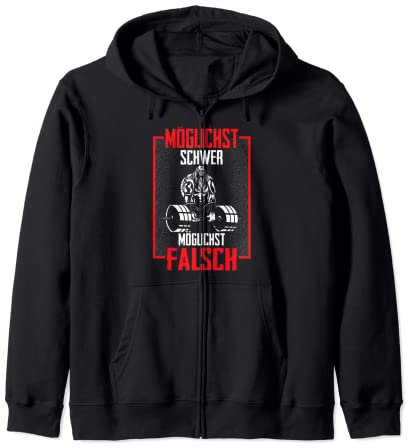 Bodybuilder Kraftsport Athlet - Old School Bodybuilding Kapuzenjacke