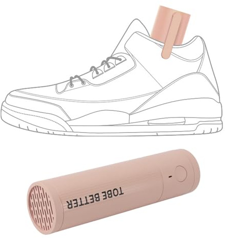 Deodorante per Scarpe, Neutralizzatore di Odori di Scarpe Portatile Elimina Odori di Scarpe per Borse da Palestra Puzzolenti Boxe Lacrosse Calcio Attrezzatura da Hockey (Pink)