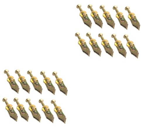 Gatuida 20piezas Anclajes De Pared Huecos De Alta Resistencia Para Pladur y Techos Tornillos De Expansión Para Decoración Del Hogar Fáciles De Instalar Fijaciones Metálicas Resistentes