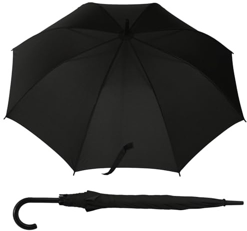 A2Z 4 Kids Ragazzi Bastone Ombrello Da Passeggio 8 Costole Fermo AOP Ombrello Facile Presa J-Bastone Manico Curvo 122cm Cupola Resistente Al Vento Leggero Asta Metallica Viaggio Per Ogni Viaggio