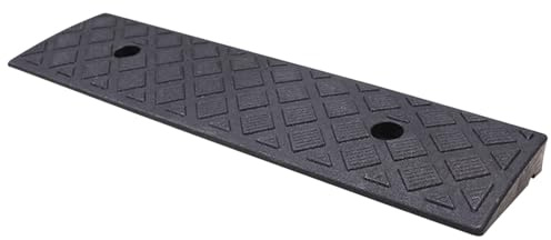 Bordsteinkanten Rampe aus Kunststoff, Auffahrrampe, Türschwellenrampe, 50 x 13 x 3 cm