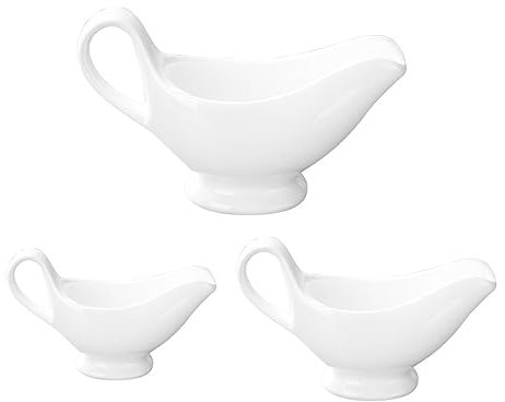 Cabilock 3piezas Platos Para Salsa De Cerámica Cuencos Para Aderezos y Condimentos Diseño Artístico Para Cocina y Restaurantes Resistentes y Versátiles Para Salsas Calientes y Frías