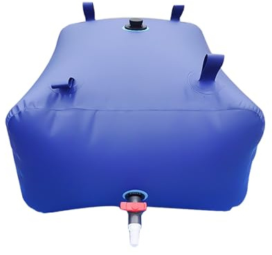 Vessie de Stockage d'eau, Vessie d'eau Pliable avec Crème Solaire, Eau de Prévention des Incendies de Sécheresse (50L)