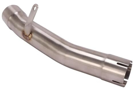 SHYYBD Silencieux D'échappement pour Moto pour K&awasaki ZX6R, ZX636 pour Ninja 2009-2016, Raccord Intermédiaire, Accessoires Pot échappement