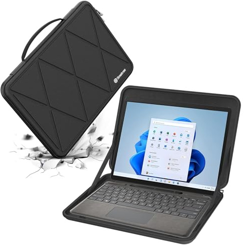 Smatree Laptop Hartschalenhülle aus Eva kompatibel mit 13 Zoll Microsoft Surface Laptop Copilot+PC 2025, für Surface Pro 11/10/9/8,SurfacePro Copilot+PC 2024/SurfacePro 10 für Business Hülle (X8019T)