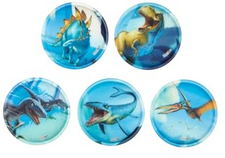 ergobag Klettie Set Motivwelt Themenwelt Klettflächen Sammelspaß Individualisierung Dinosaurier - Multi Colored