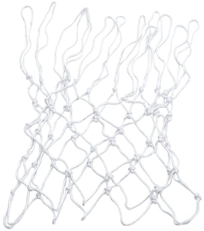 Haodream Deluxe Ersatz Basketballnetz ohne Peitsche, langlebiges, Robustes Nylon Reifentor für Basketballnetz für Kinder