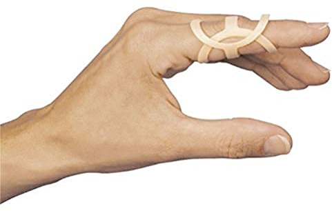 Performance Health Oval-8 Finger Splints, Size 11, Individual, Immobilizes Small Joints, Mallet Finger, Swan Neck and Boutonniere Deformities, Waterproof Moulded Plastic, Adjustable Sizing