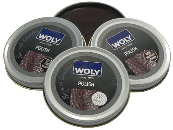 Woly Shoe Polish - 1.7 Fl Oz. (Medium Brown)