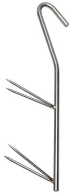 Zebco V - Räucherhaken, 5 St.