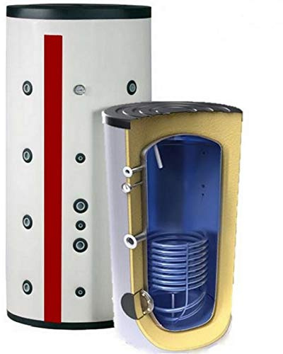 Warmwasserspeicher, Standspeicher, Trinkwasserspeicher mit 1 Wärmetauscher Energieeffizienzklasse A in der Größe 200 L Liter