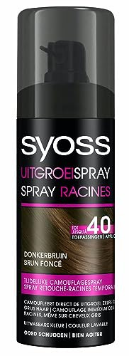 Syoss Auswachsen Spray Dunkelbraun, 120 Ml