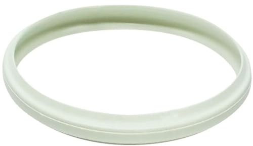 Anakel Home Repuesto Goma Compatible con Olla Express Decor Olympic, Exit, Elite, Decor Delux y Ufesa | Junta Silicona, Blanco, Ø22cm