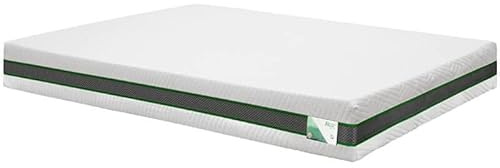 Colchón de látex 100% Pardo Alcor 22 cm suave y agradable - 105x190 cm