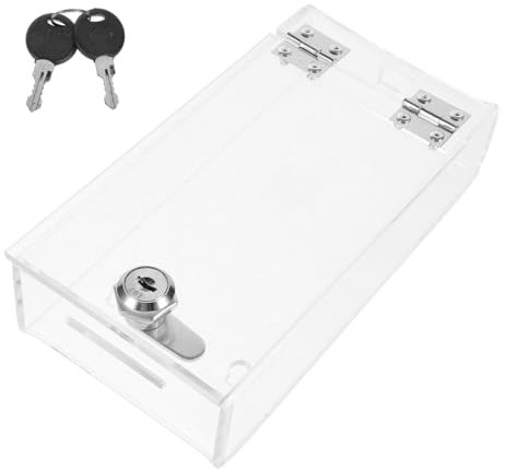 STOBOK Box Mobile Phone Storage Box Transparent Phone Locker Office Phone Storage Kid Phones Smartphone Electric Lock Case Cell Phone Cage Smart Phones Lock Case Telephone Safe