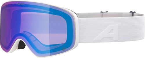 ALPINA Ladis Qm Skibrille, white matt, One Size