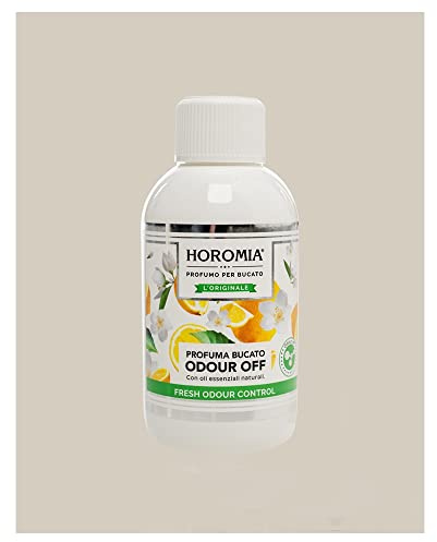 HOROMIA Profumo per Bucato Fresh Odour Control 250ml - Profuma Bucato per Lavatrice e Asciugatrice