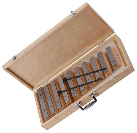 10-Noten-Glockenspiel-Schlaginstrument mit getrenntem Design für Anfänger, Rhythmustraining