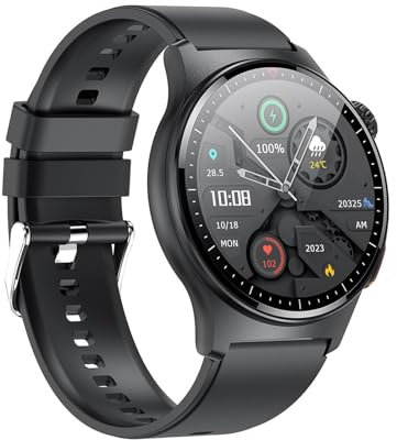 Smartwatch Da Uomo, Touch Screen Da 1,39, Con Chiamata Bluetooth/100 Modalità Sportive/controllo Accessi NFC/monitoraggio Della Salute, Sportivo Da Esterno Impermeabile IP68, Per Android/iOS ,C