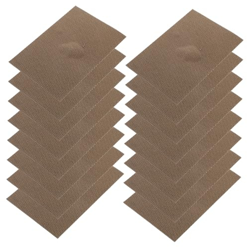 HAWILLOSCH Parches De Moxibustión De Ajenjo y Jengibre 50 Unidades Parches Calentadores Para Hombros Talla Única Adhesivos Térmicos Para Cuello y Cintura Alivio Muscular Uso Doméstico